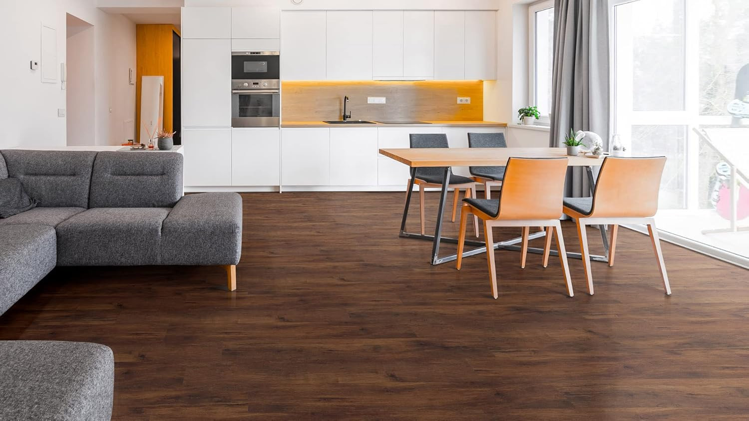 Mckenna 7×48″ Waterproof Luxury Vinyl Planks – Chestnut Hill Red, 23 Sq.Ft.