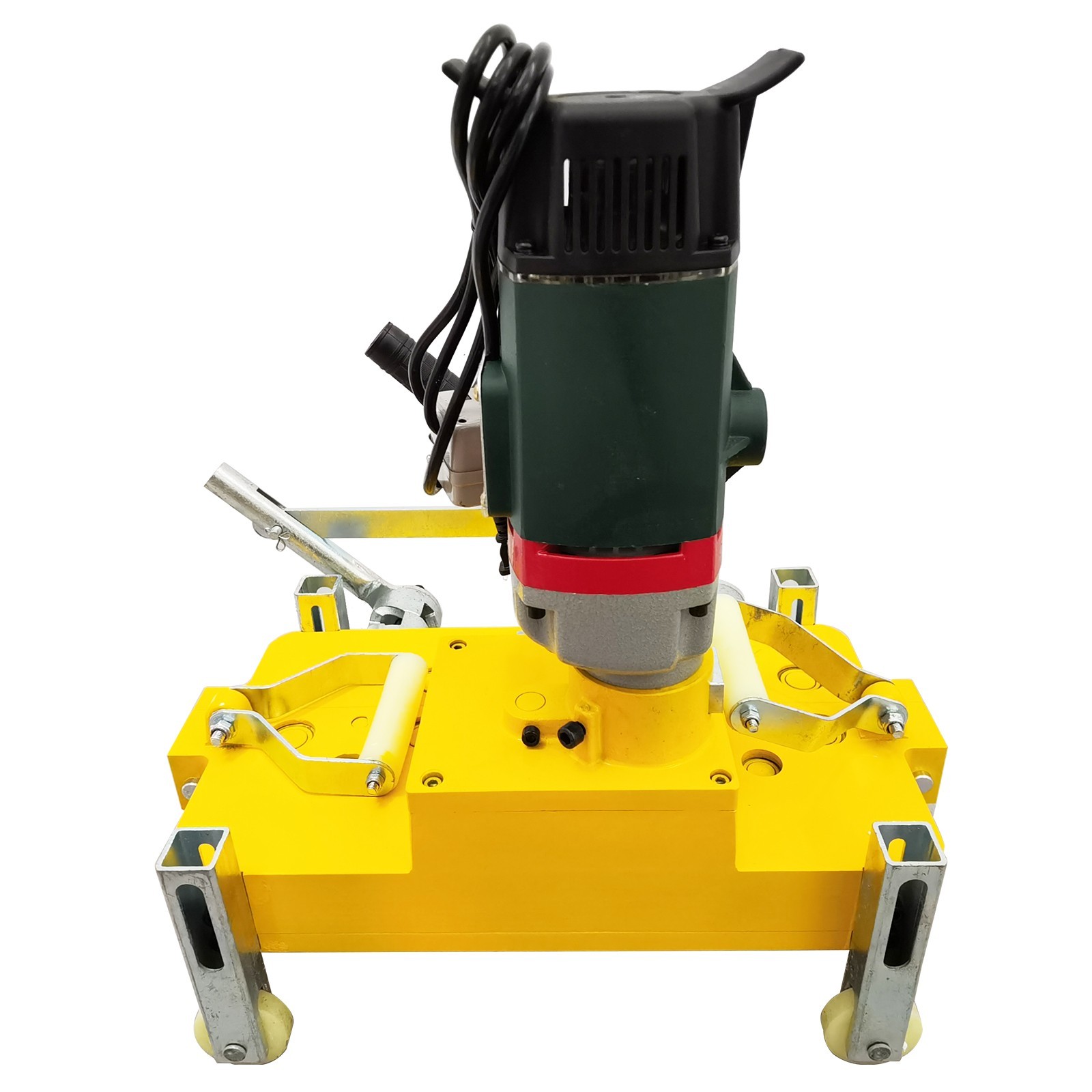 Portable Color Steel Tile/Color Tile Aluminum Edge Locking Machine for 470/475