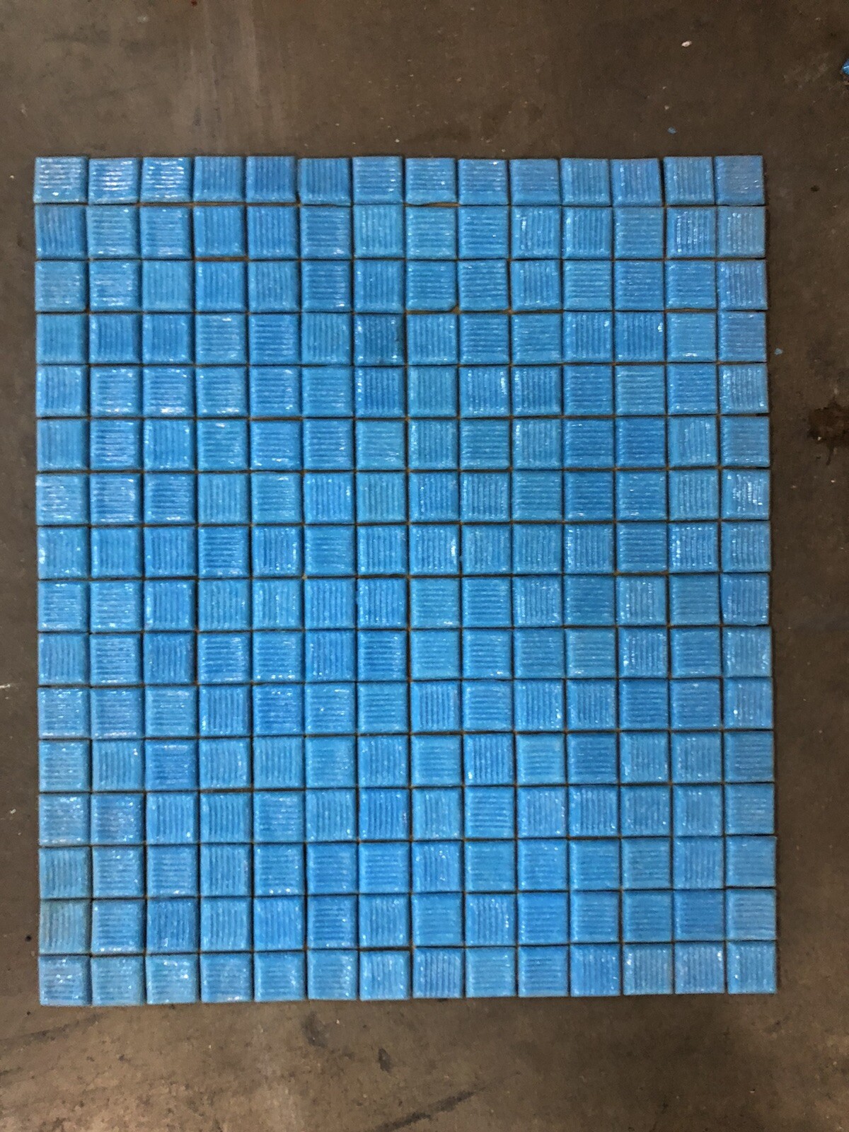 17 Boxes Swimming Pool Glass Aqua Blue One Box￼￼￼ In photo Specifications