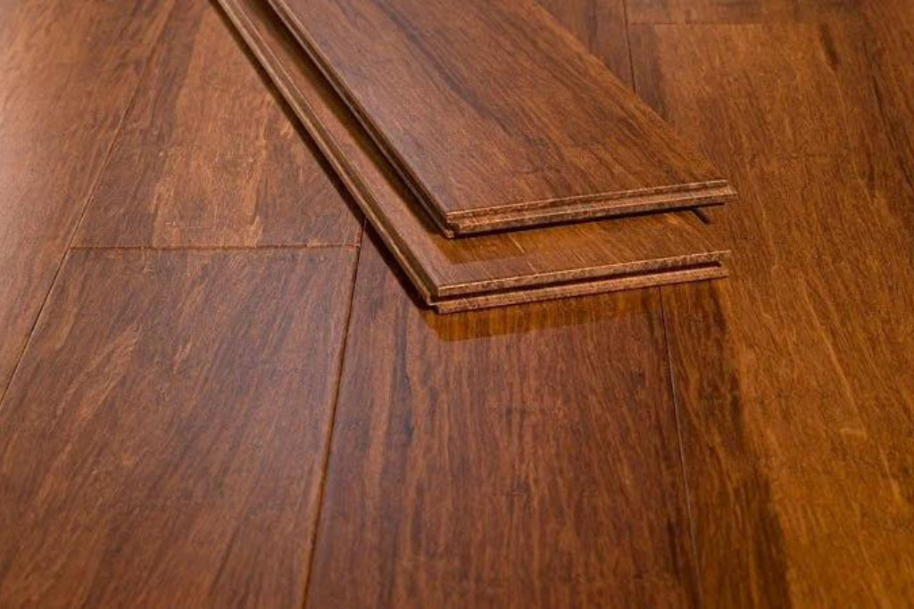 8″ Sample Piece – Ambient® Carbonized Wide Plank Bamboo Flooring (Sample)