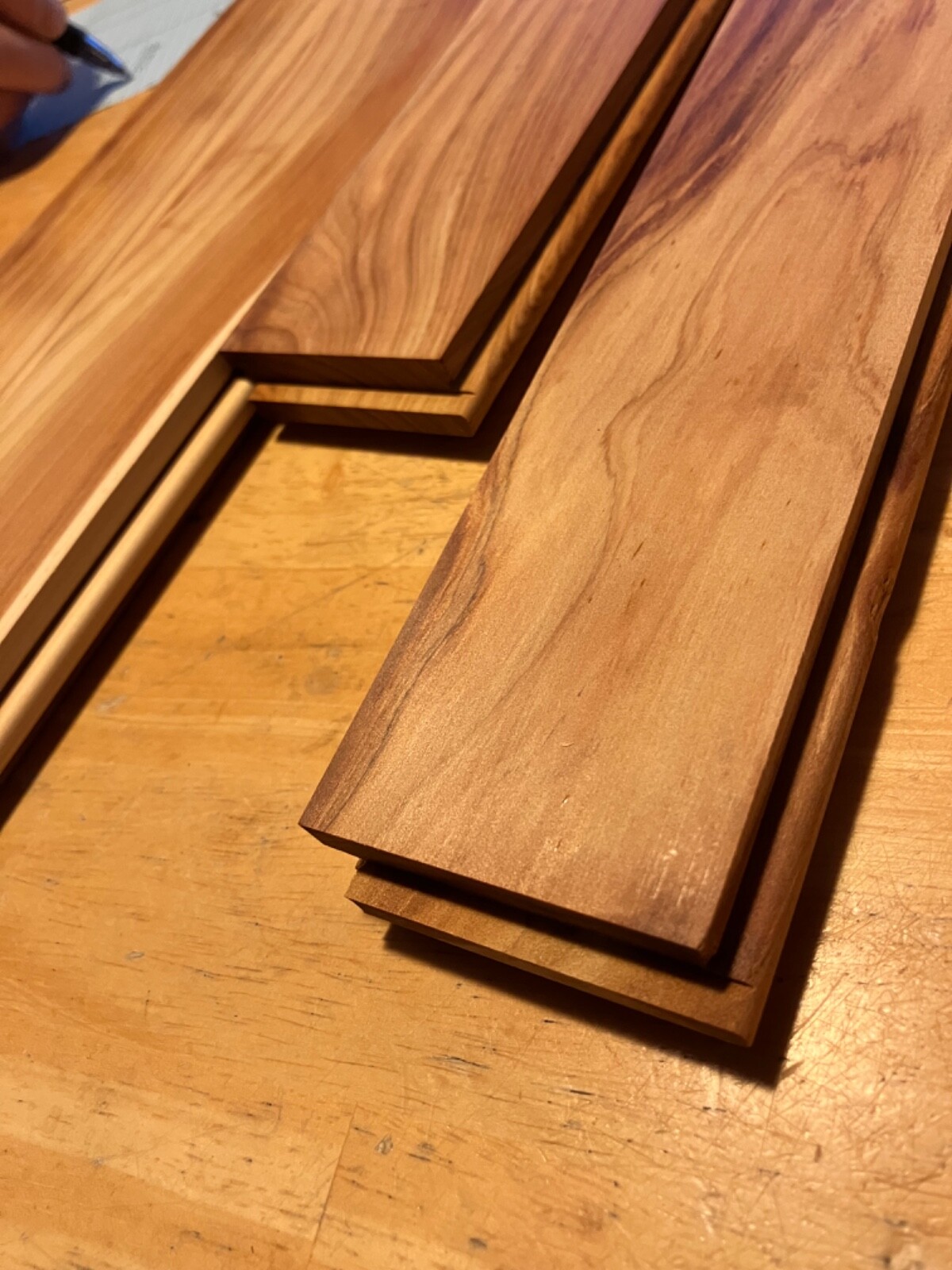 Australian Cypress hardwood flooring renneberg hardwood 14 bundles 325sq Ft