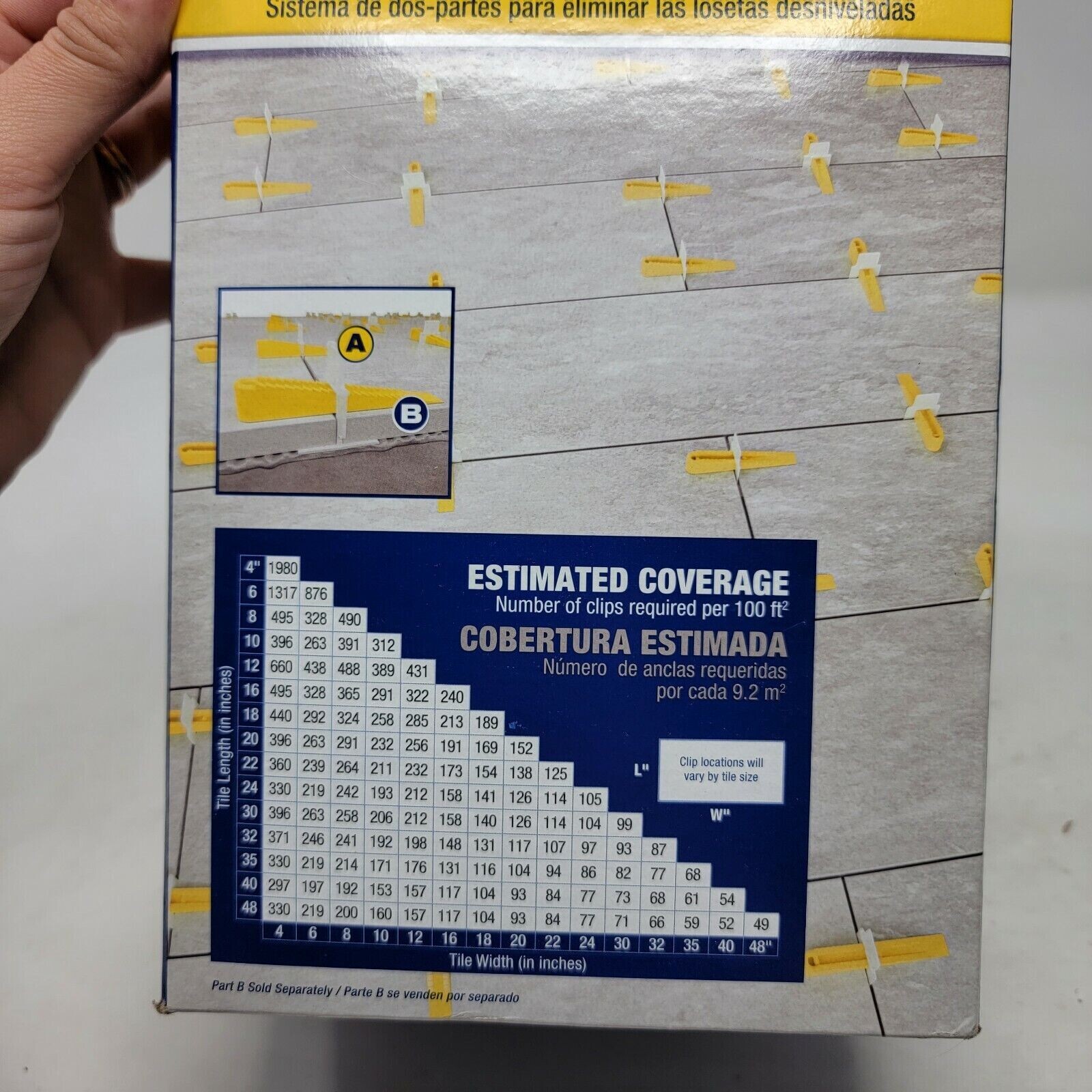 QEP LASH 300 Leveling Clips For Large Floor And Wall Tiles 1/16″ 1.5 mm