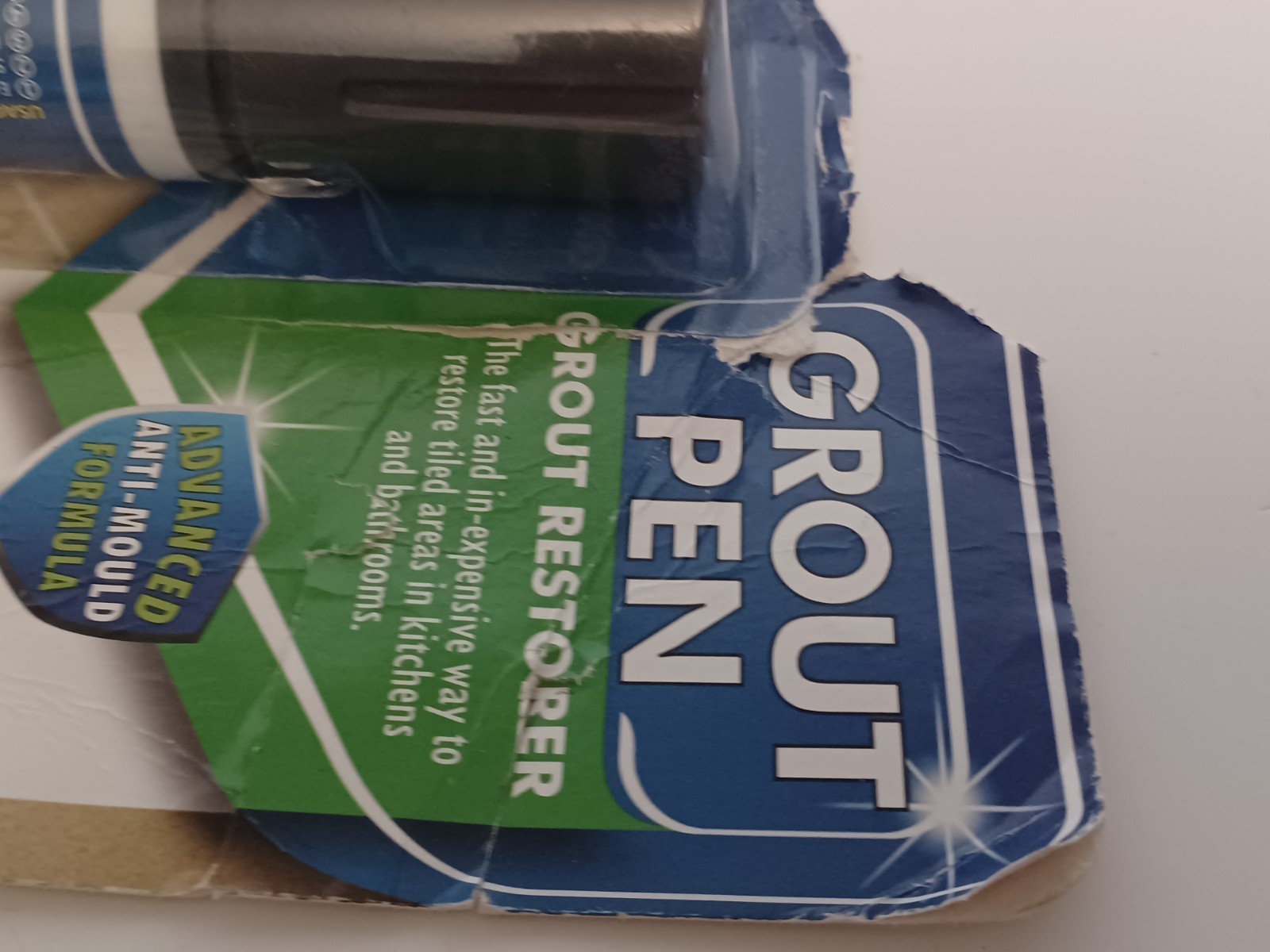 The Rainbow 15MM Grout Pen, Grout Restorer, Dark Gey