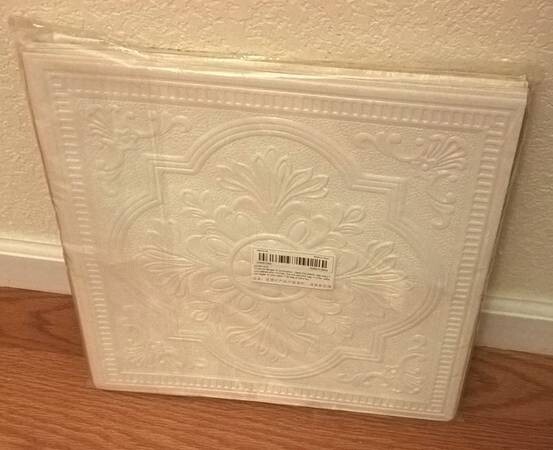 3D foam stick on tile 10 pcs 14″ x 14″ (Brand new)