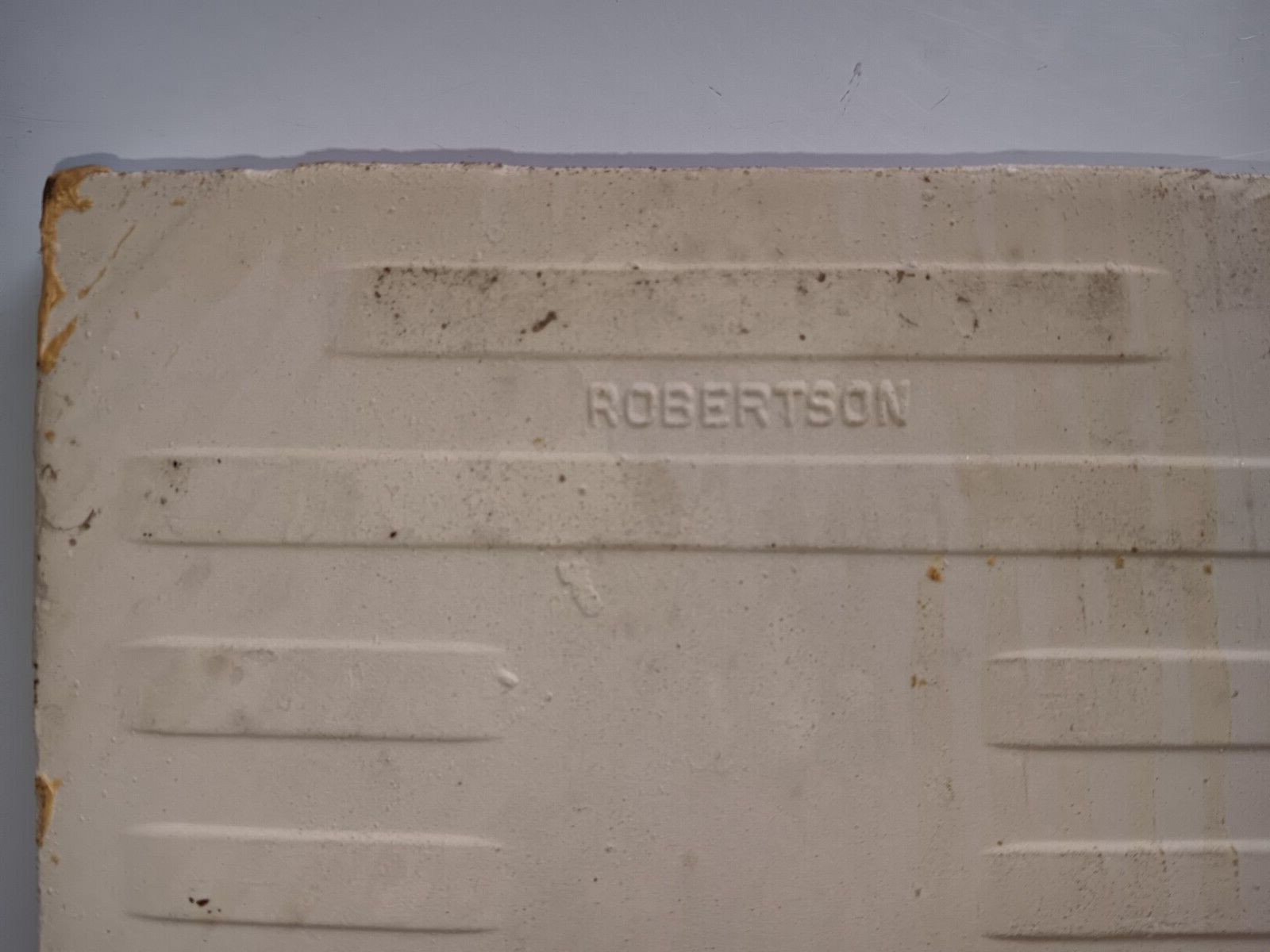 Robertson USA 4-3/8″ Sq. Pink Speckled Gray Ceramic Wall Tile 50s 60s VTG BR 3+