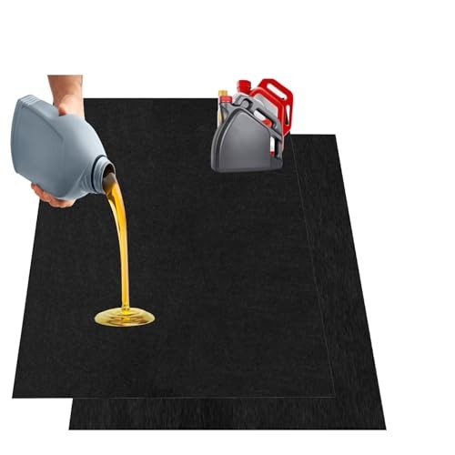Oil Spill Mat, 36 * 60in Garage Floor Mat for Under Car, Absorbent Oil Pad,