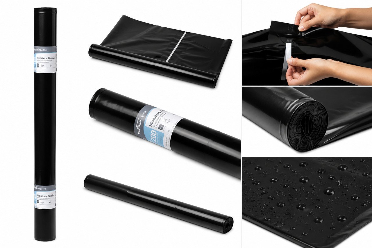 TrafficMaster 6 Mil Moisture Barrier Underlayment 200 Sq Ft Roll 10′ x 20′ New