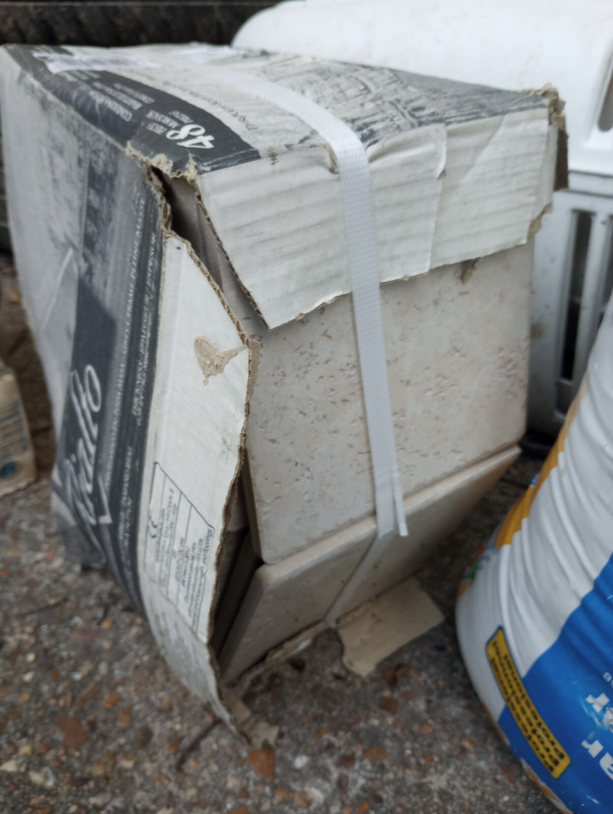 Tiles, Mortar, Spacers For Walls And Floors