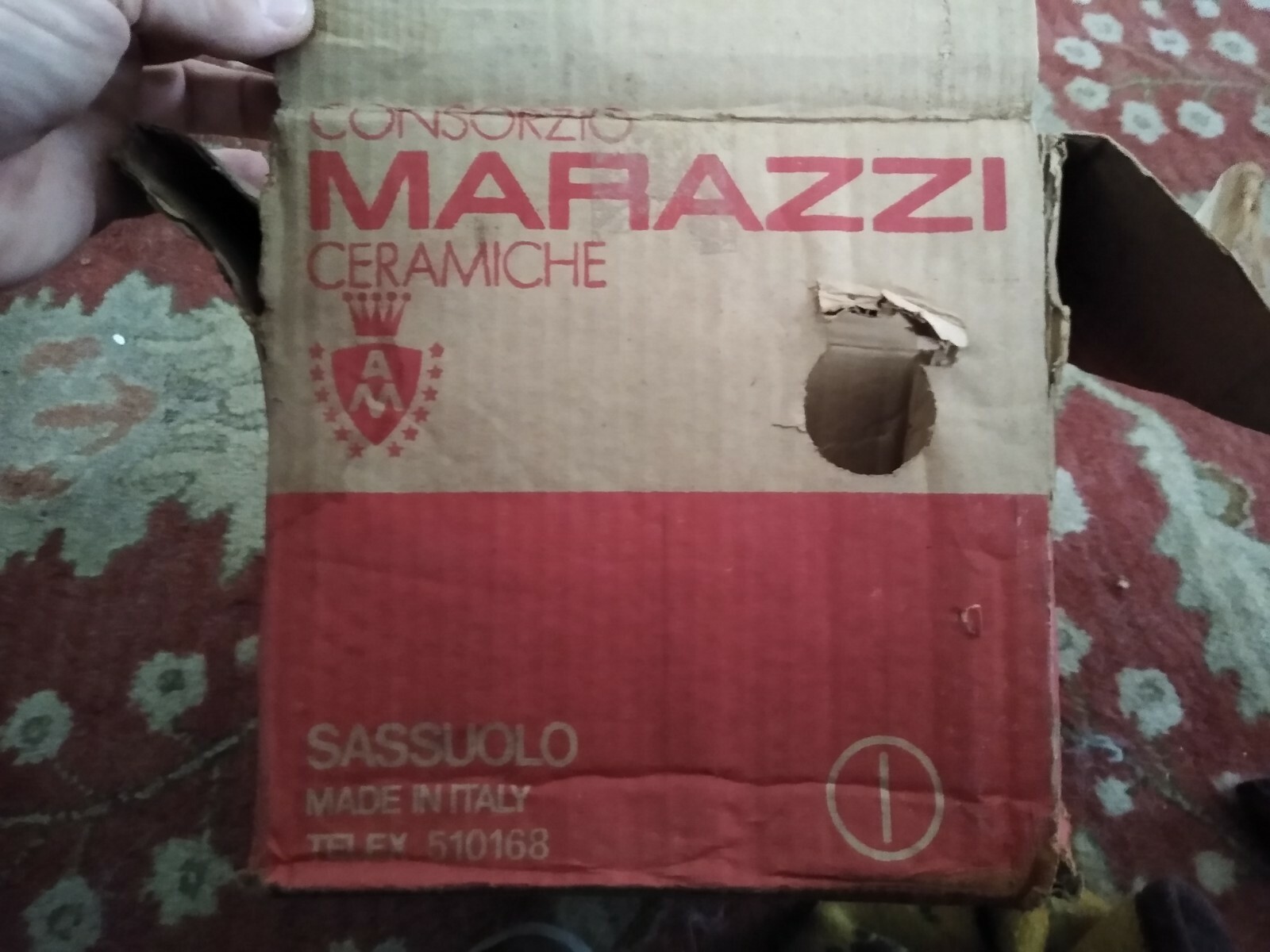 Marazzi Tile 8″X8″ porcelain tile vintage