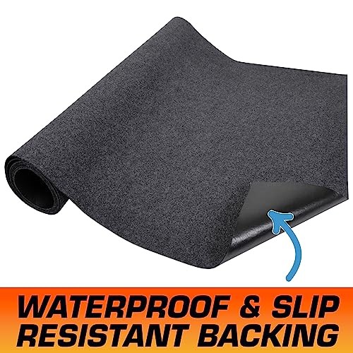 Garage Floor Runner Mat, 216″ x 30″ – Protects Surfaces – Transforms Garage