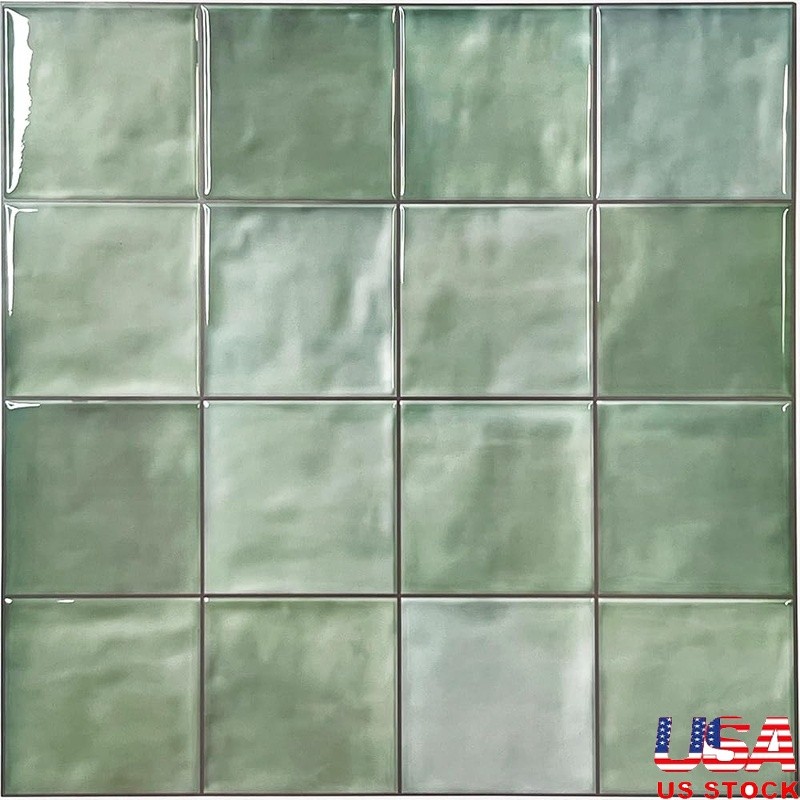 Peel & Stick Wall Panels Modern Resin Mosaic Tiles Home Decor Living Room New