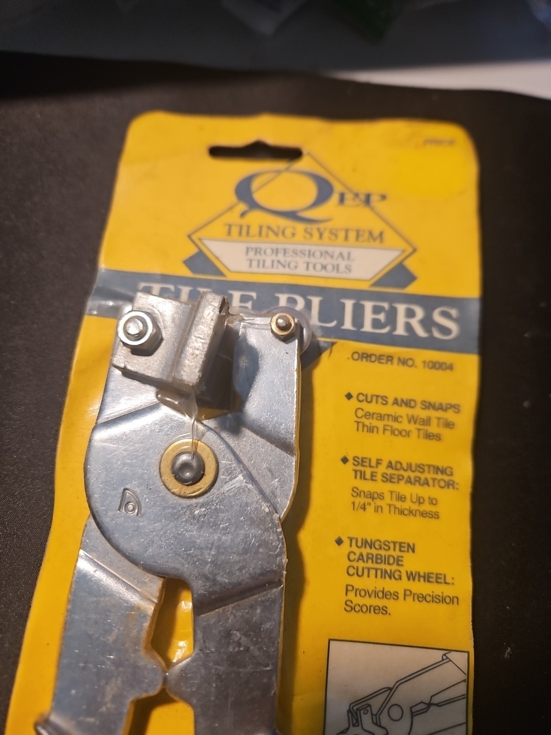 QEP 8″ Tile Pliers 10004 – BRAND NEW. Scores And Snaps Ceramic Tile NO RESERVE