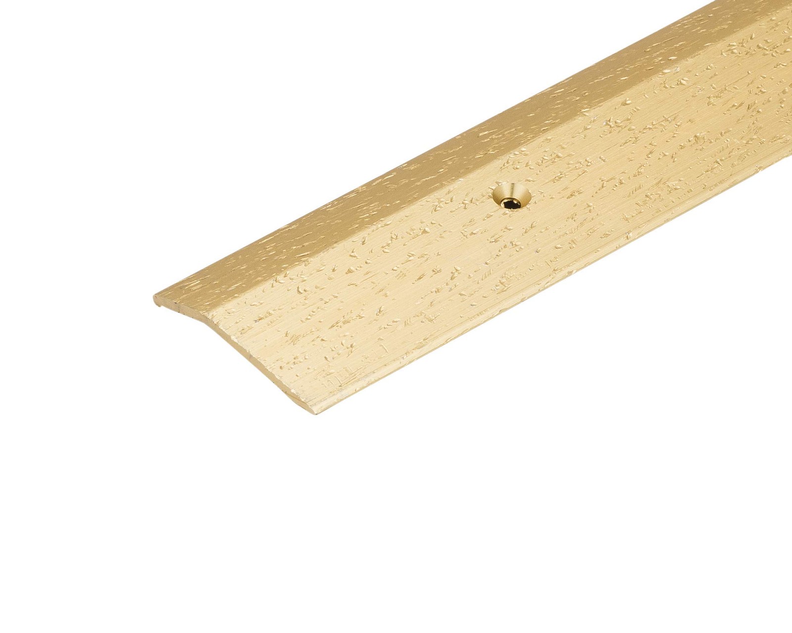 3 FT Hammered Satin Gold Transition Strip – 1.5” Wide Floor Reducer with