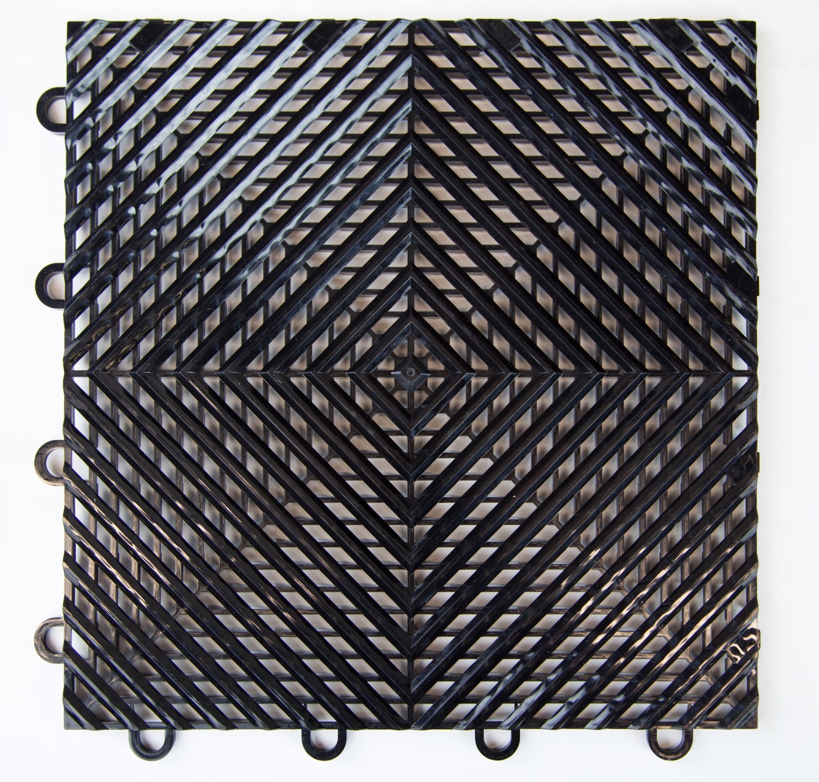 FlooringInc Nitro Vented Garage Floor Tiles | Snow Water Drainage | 12″x12″