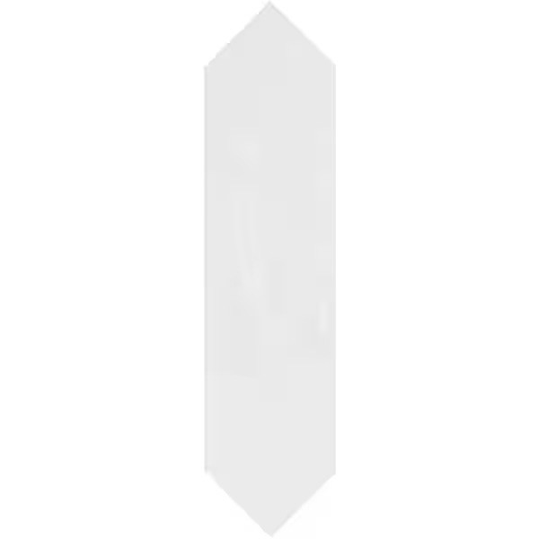 Daltile LuxeCraft Artic White Glossy 3 in. x 12. in. Glazed Ceramic Picket Wall