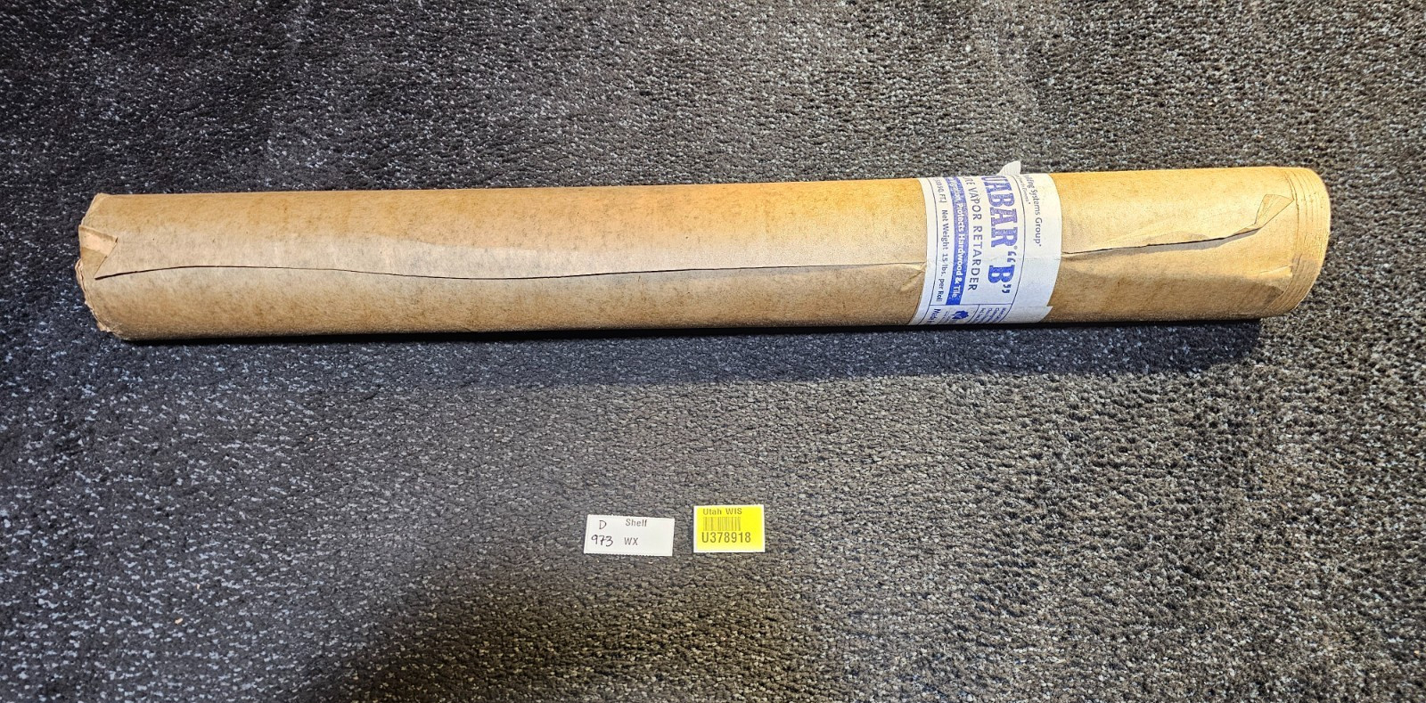 Fortifiber Aquabar “B” Flooring Underlayment 500 sq. ft 36″ X 167′ x 7 mil Thick