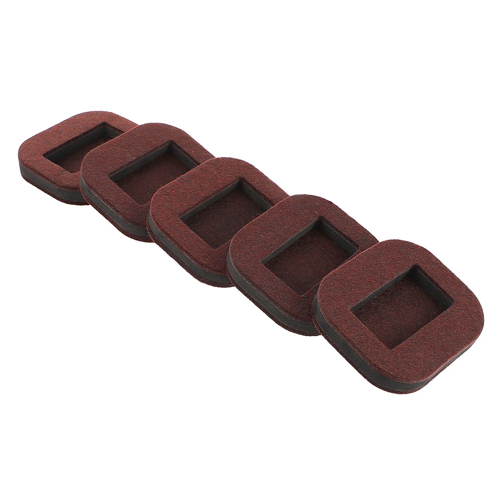 5 Pcs Roller Holder Furniture Caster Felt Cups Rolling Chair Office