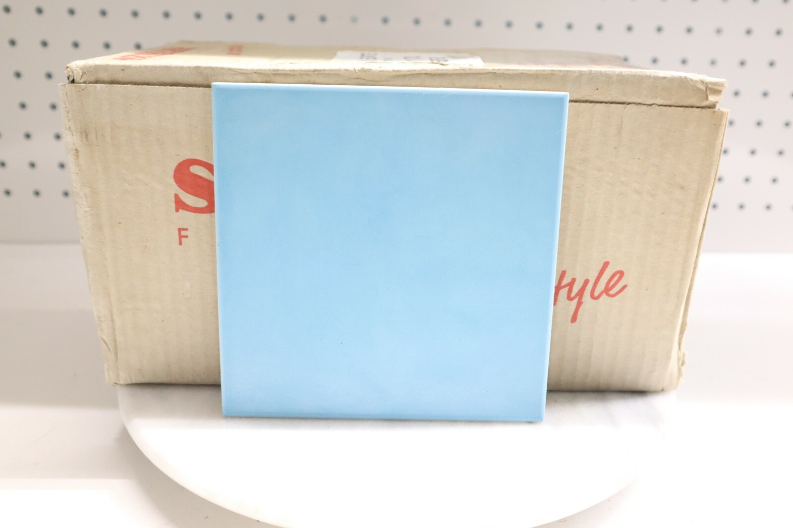 9 STEULER FLIESEN TILE Retro Ceramic Vintage 2002 5-3/4” Square 6mm BLUE Germany
