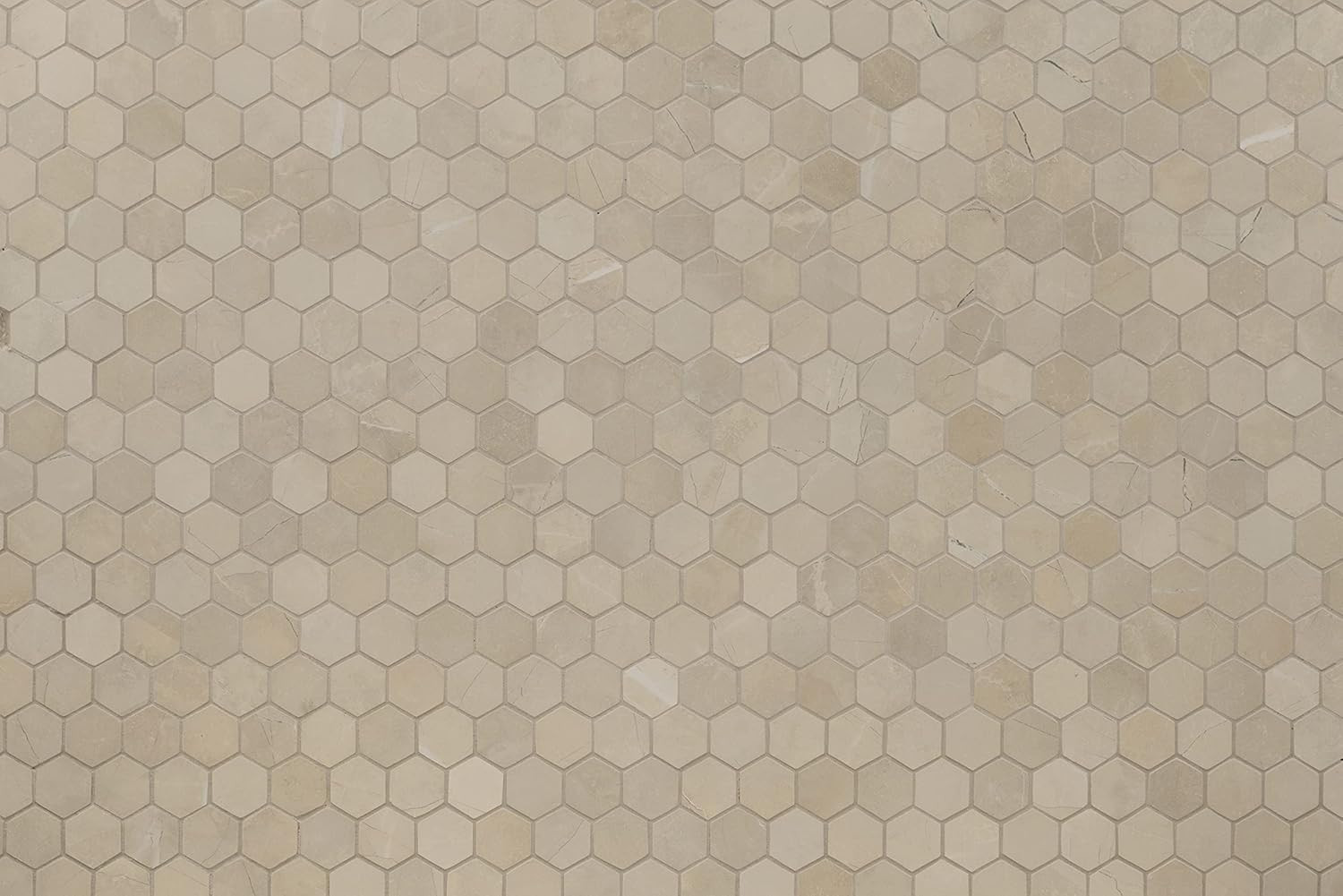 Sande 2″x2″ Hexagon Matte Porcelain Mosaic Tile for Bathroom & Kitchen