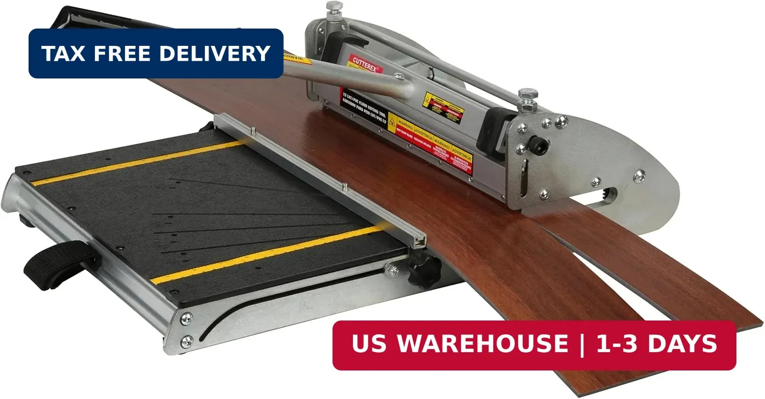 13 INCH 360° VINYL Floor Cutter for VCT, LVT, PVC, Rubber Floor and Rigid Core V