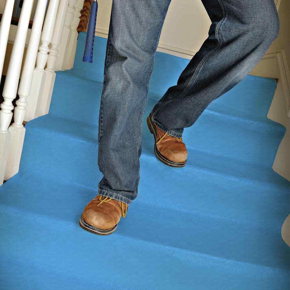 Stay Put Surface Protector 3.2 ft. x 164 ft Lightweight Reusable Durable Cloth
