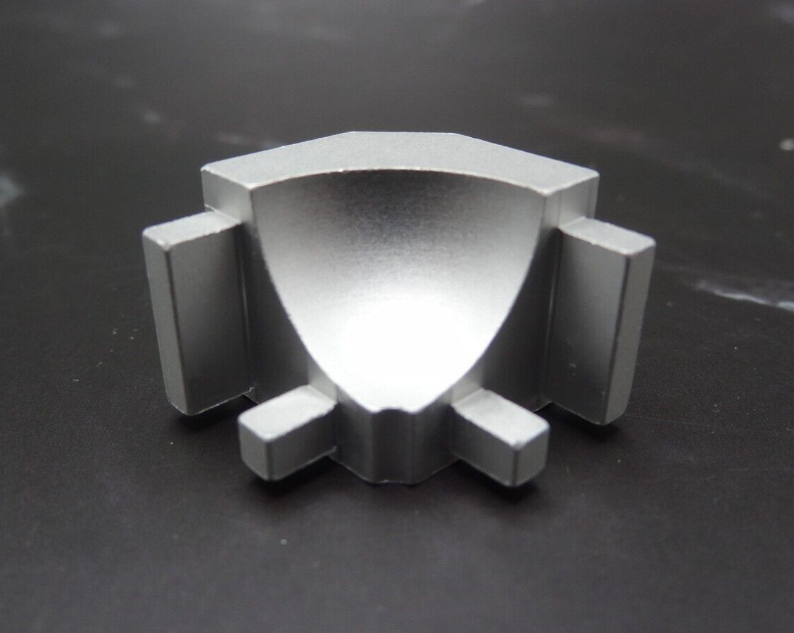 Schluter Dilex-AHK Satin Anodized Aluminum 1/2″ x 1″ Inside Corner 90 Degree