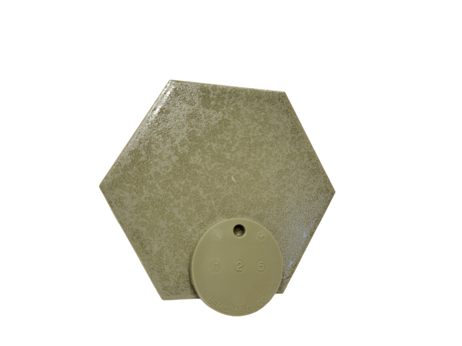 Avocado Green Ceramic Florida Tile Hexagon Subway Crystalline Classic Color 125