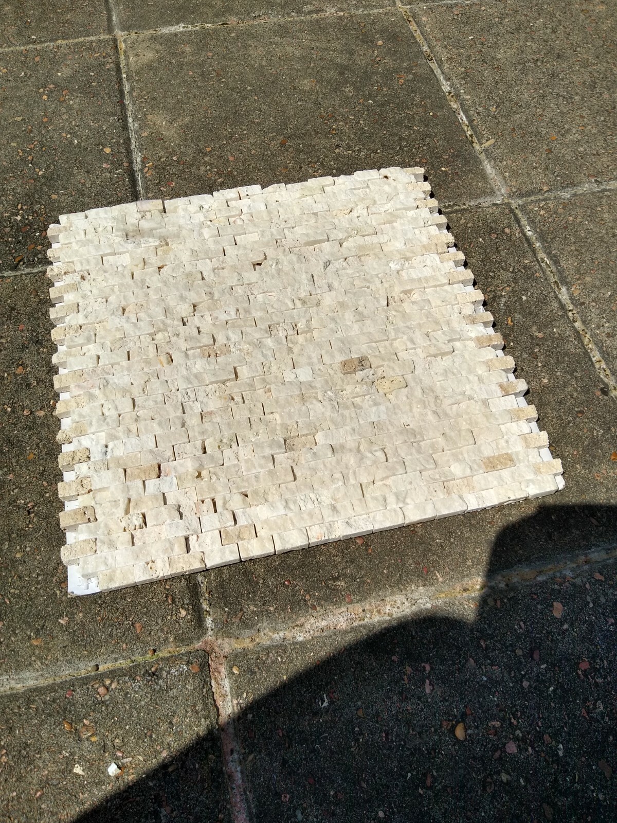 Backsplash – Natural Stone 12 x 12   Brand New! (28 pieces) pick up only
