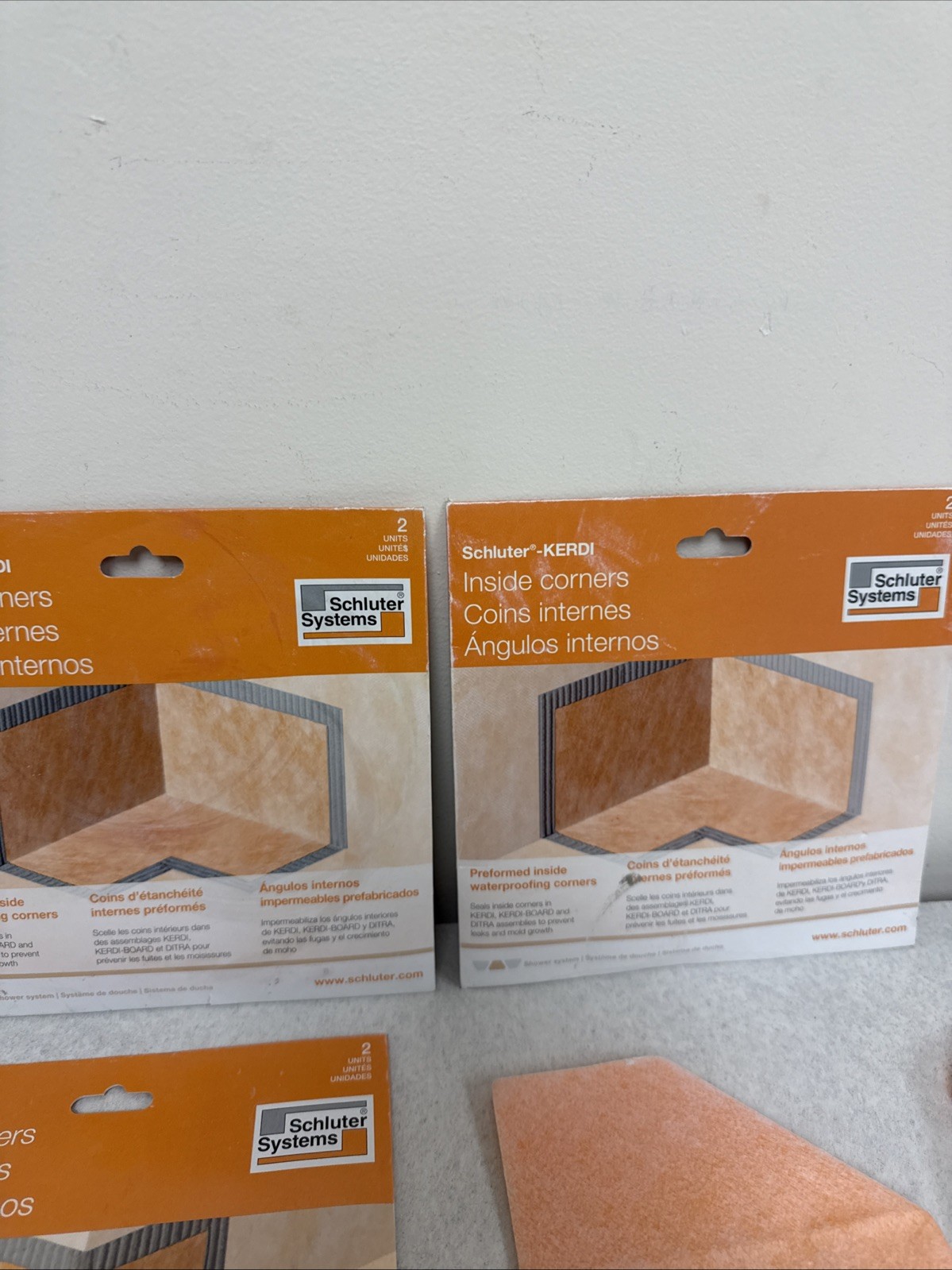Lot Of 12 Units Schluter System