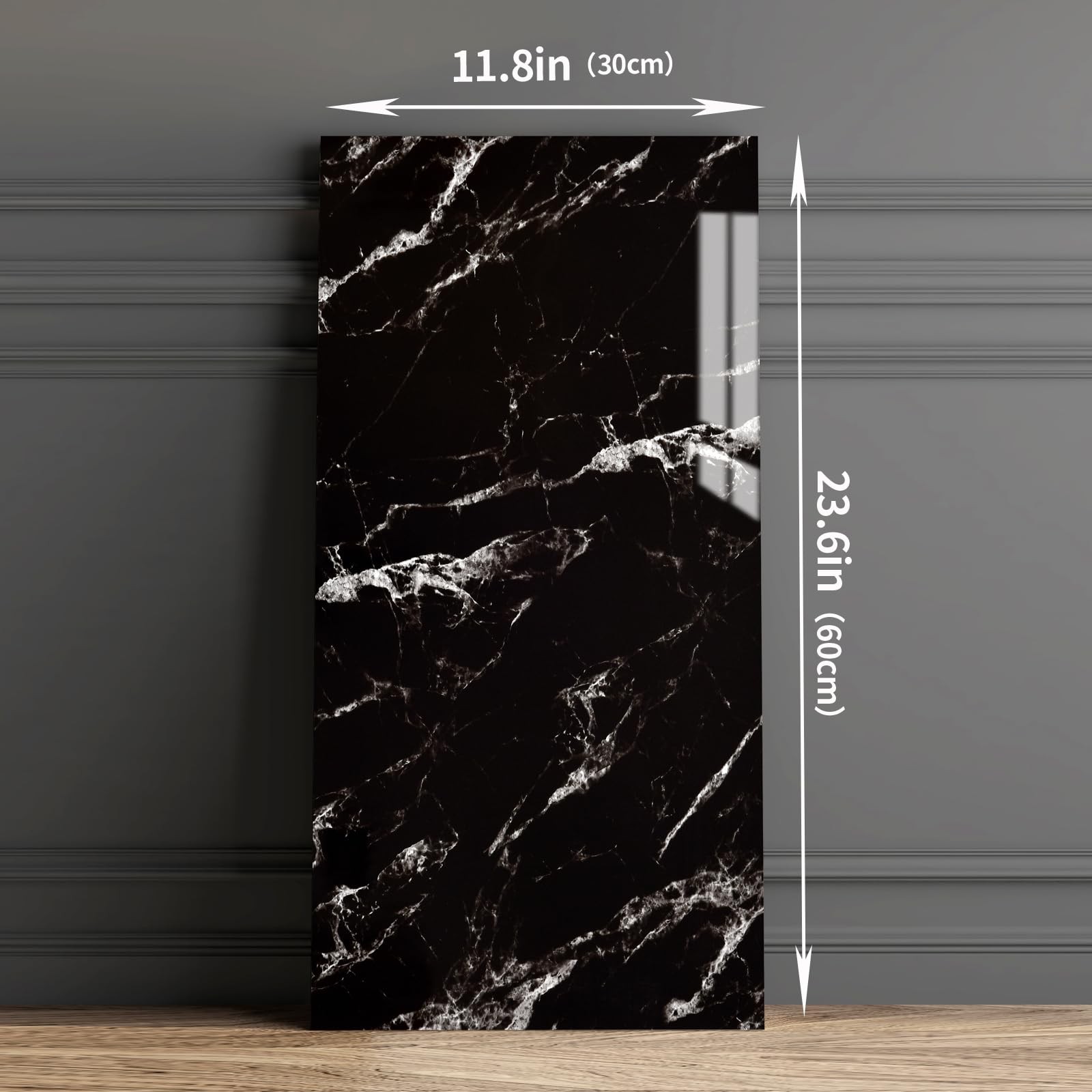 Wall Panels Peel and Stick 20 Pieces 23.6×11.8in (38.7 Sq. Ft. Coverage) Ligh…