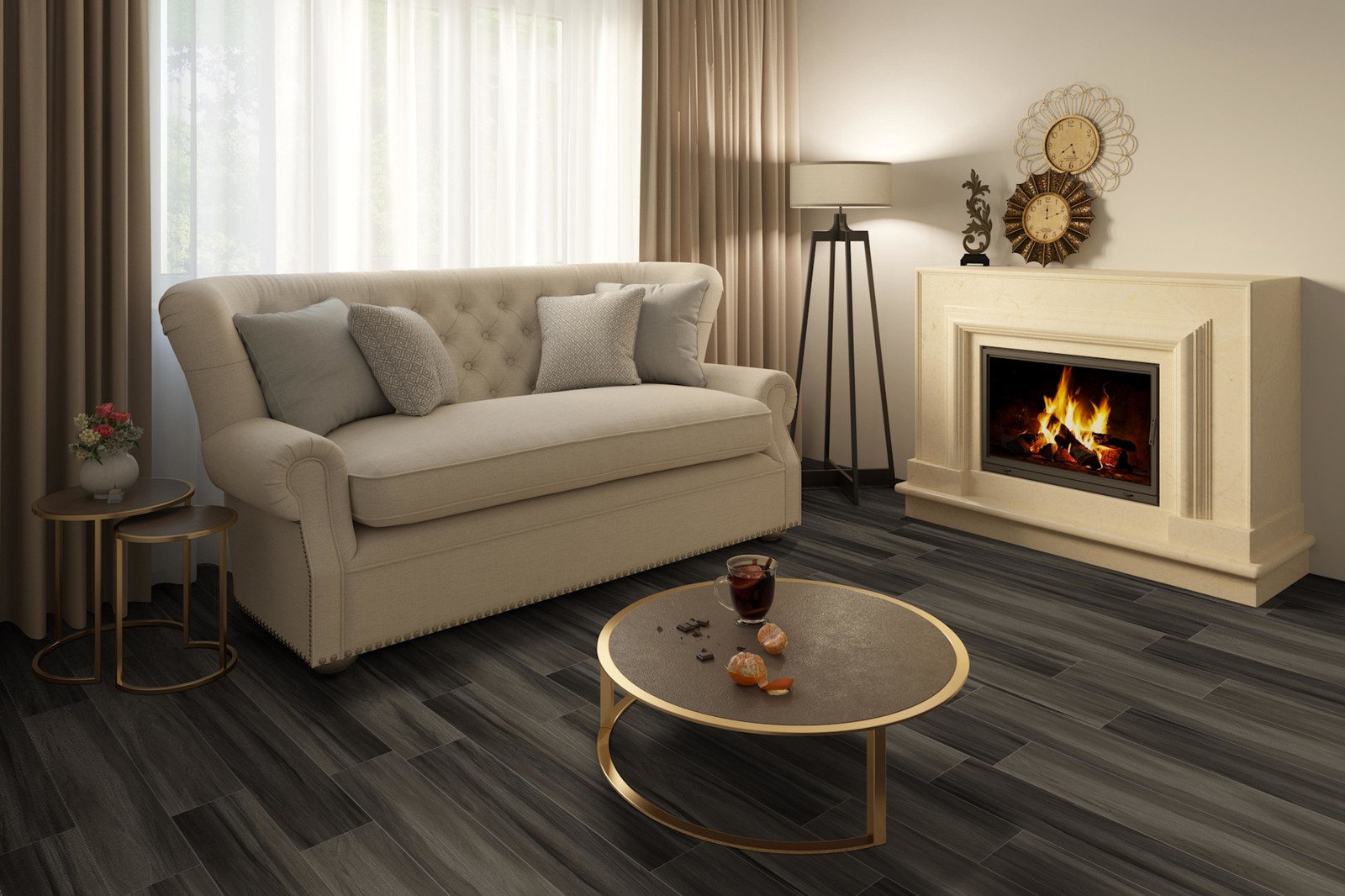 Ackland AKVRC7X48-6520-CA Parkland 7″ x 48″ Embossed Vinyl – Reserve Birch