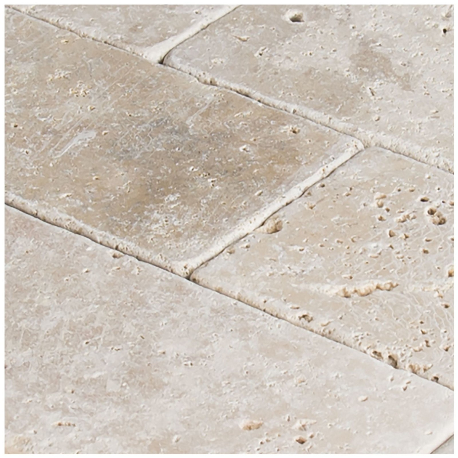 Ackland AKM-S-3X6TLT-CA 3″ x 6″ Travertine Solid Floor and Wall – Valterra Beige