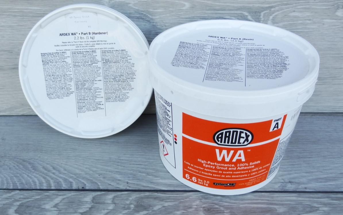 ARDEX WA EPOXY GROUT & ADHESIVE 38699 CARAWAY 39 PART A & B for All Tile & Stone
