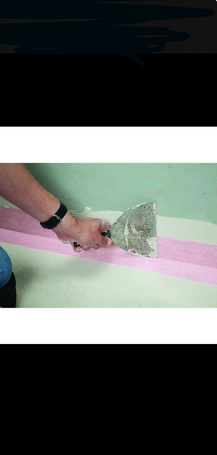 Seam Tape 5in x 16.5 ft Commercial Residential Red Waterproofing Membrane-SEALED