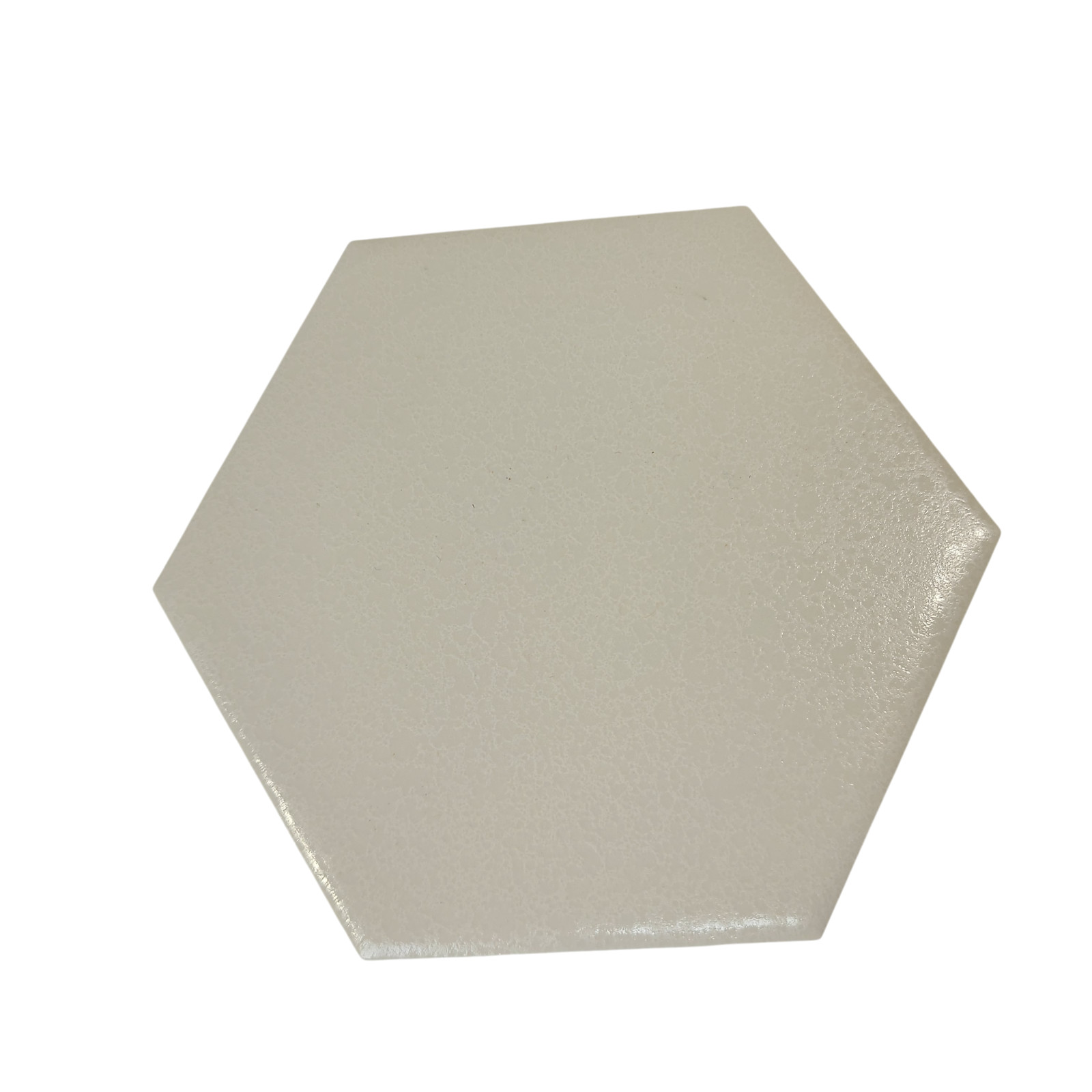 Beige Bone Almond Ceramic Tile Hexagon FT Subway Vintage Mid Century Crystalline