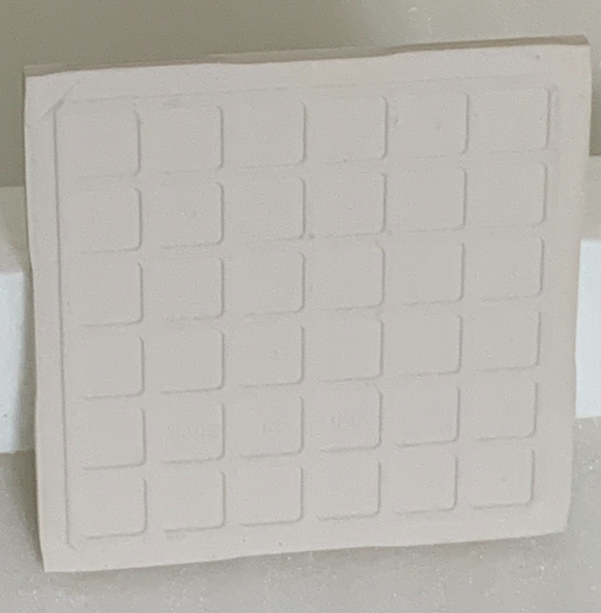 New Vintage Florida Ceramic French Provinci Potters Touch 4 3/8″ x 4 3/8″ Matte