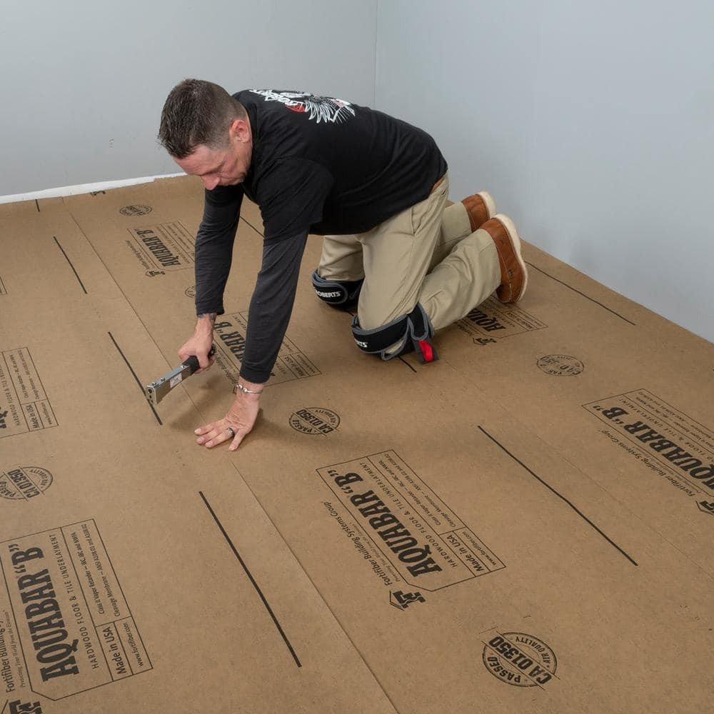 NEW Aquabar B Tile Underlayment Roll 36 in. Wide x 167 ft. Long x 7 mil Thick