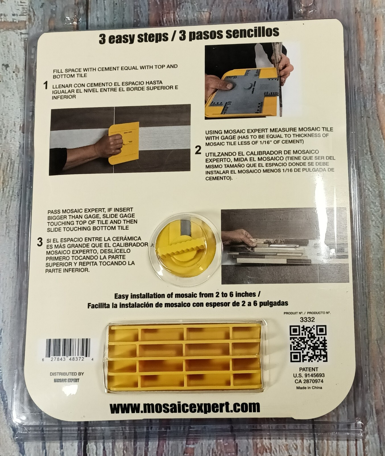 Mosaic Expert – Only Tool Designed to Install Mosaic Borders – BRAND NEW