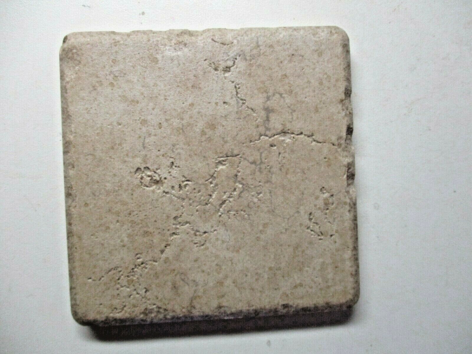 Thermae Cerdomus Italy Sq. 3-7/8″ Beige Matte Imitation SandStone Tile 1 Vintage