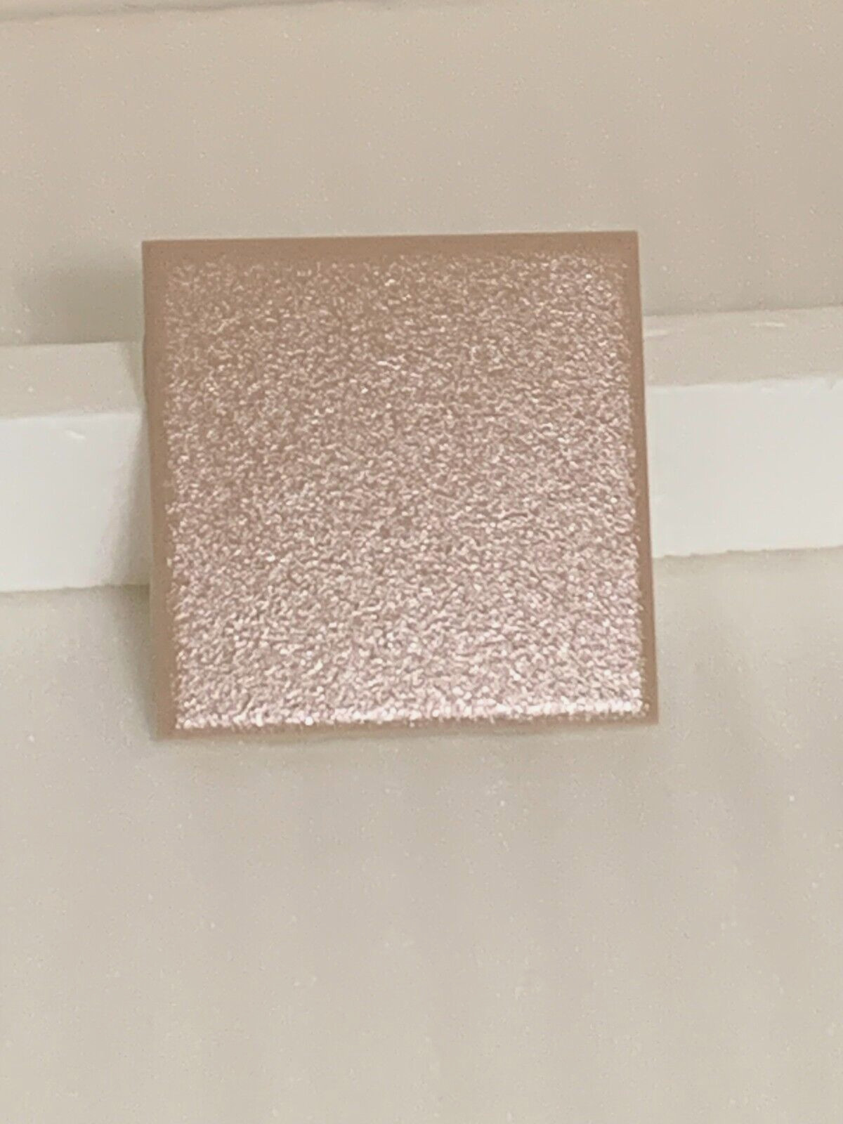 Vintage New Mid-State Ceramic 4 3/8 x 4 3/8 Mexican Sand textured glaze