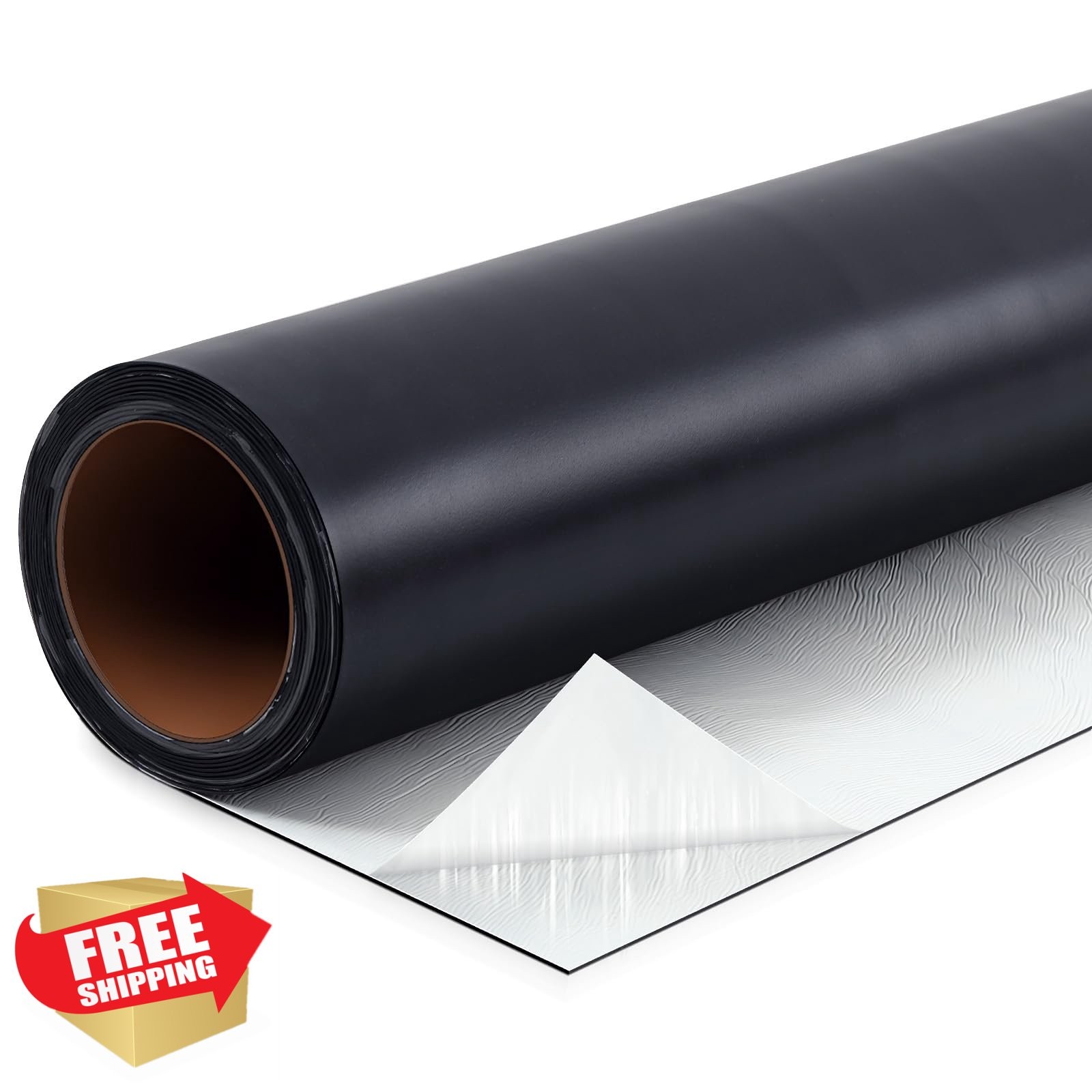 Pushglossy Rubber Roofing Membrane 39″ x 5ft 50 Mil