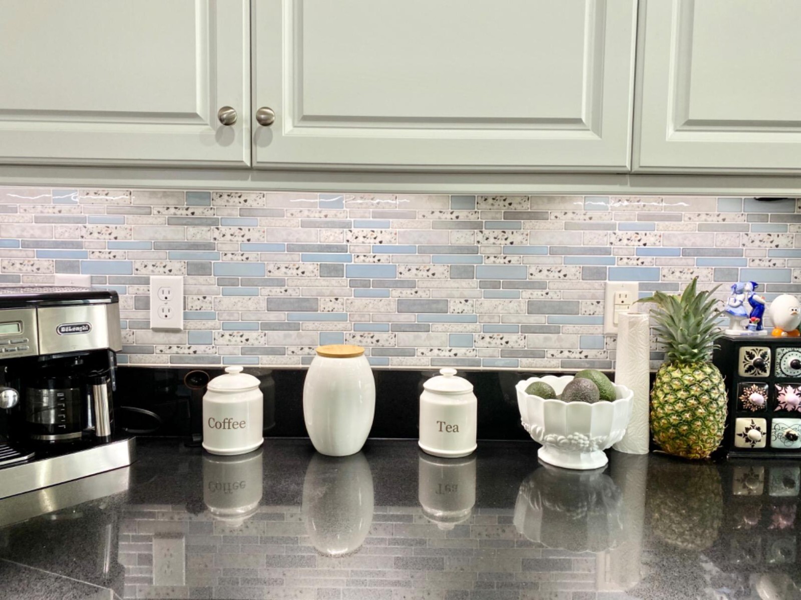 Art3d Peel and Stick Brick Kitchen Backsplash Self-Adhesive Wall Tile Stone(10P)