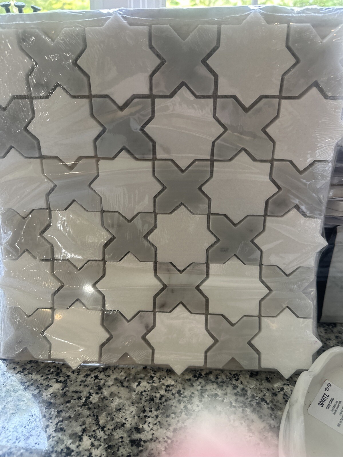 MSI Vera Anne Pattern 11”x11” , 10 Mm Thick single tile