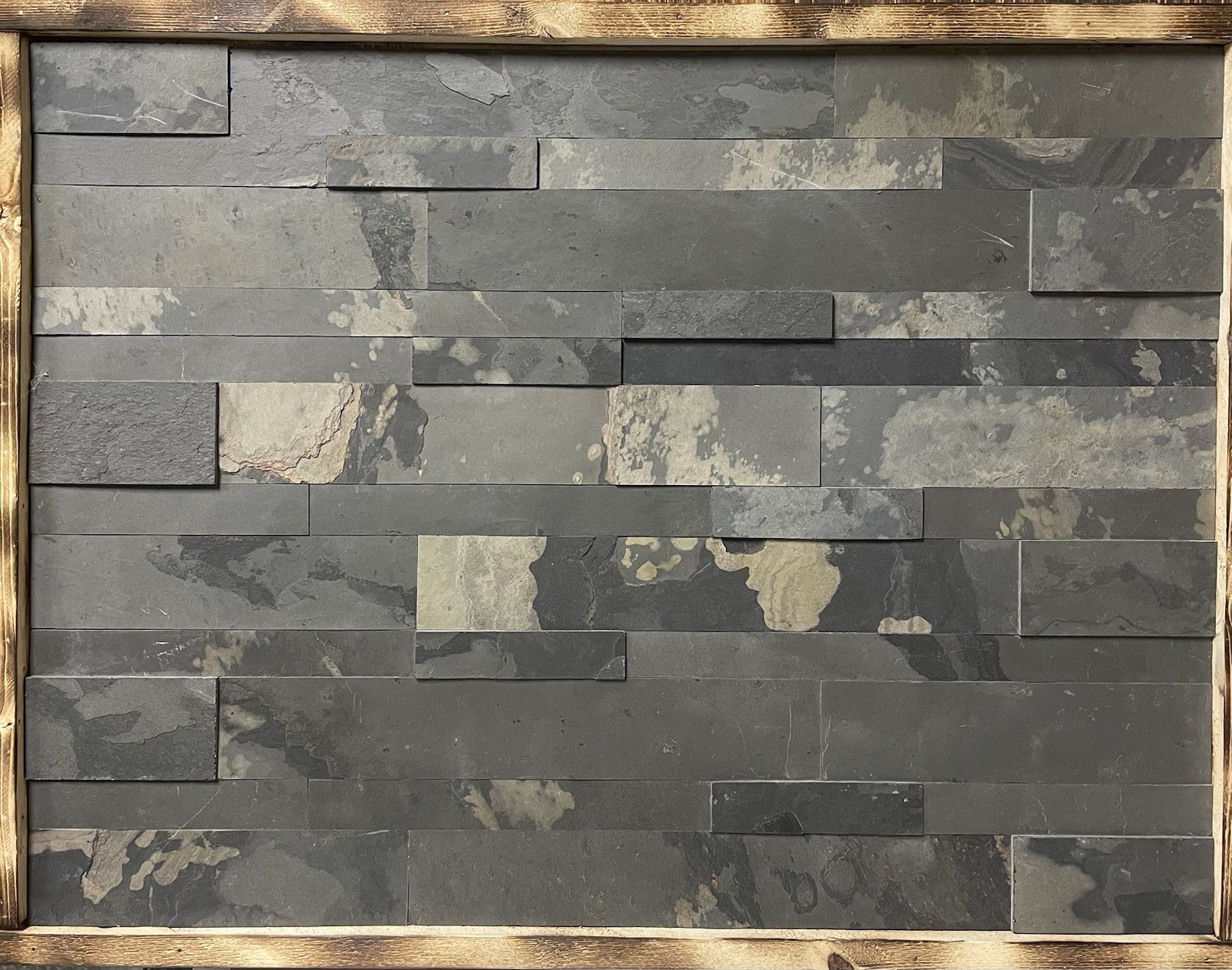 10 Pack Cedar Gray Wall Tile Peel & Stick 5 mm Thick FREE SHIPPING!