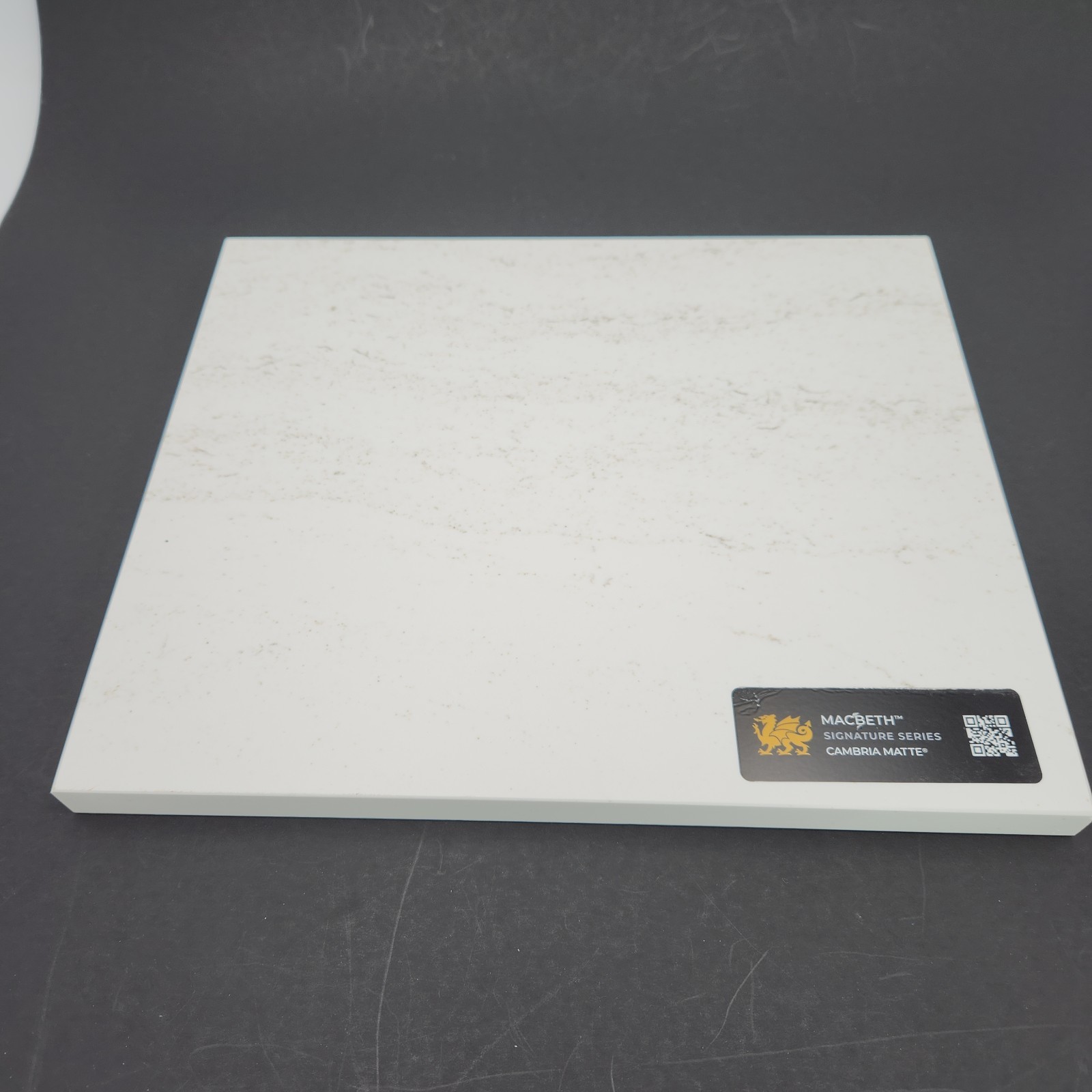 Cambria Macbeth Quartz 10″x12″x.75″ Display Sample Dual Finish Polished & Matte