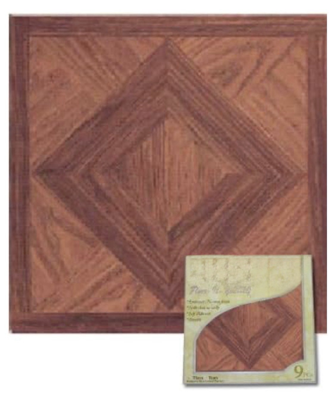 Home Dynamix Park Avenue Vinyl Floor Tile 12 Pc Pattern 2553