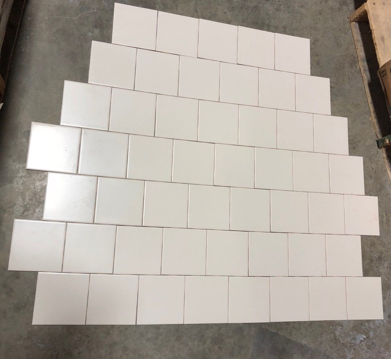 Bath Field 6×6 Tile US Ceramic Matte Biscuit Remodel Replacement Wall 600 SQ FT