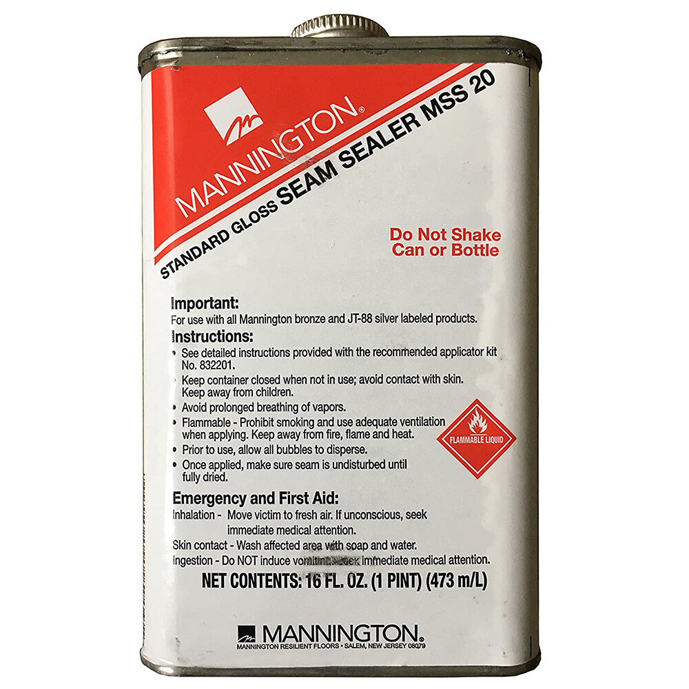 Mannington MSS20 Standard Gloss Vinyl Flooring Seam Sealer Pint with Applicator