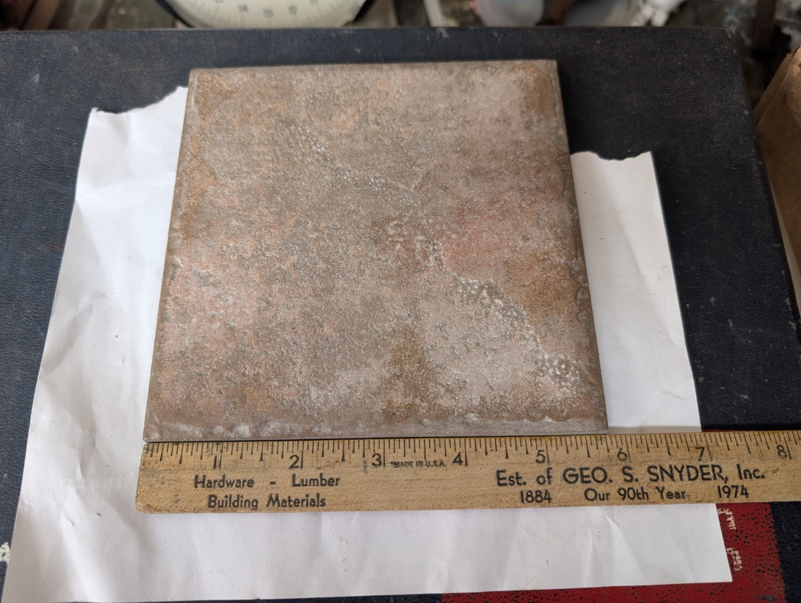 2 Pieces Dal-tile French Quarter Mardi Gras 6×6 Glazed Ceramic Floor Tile