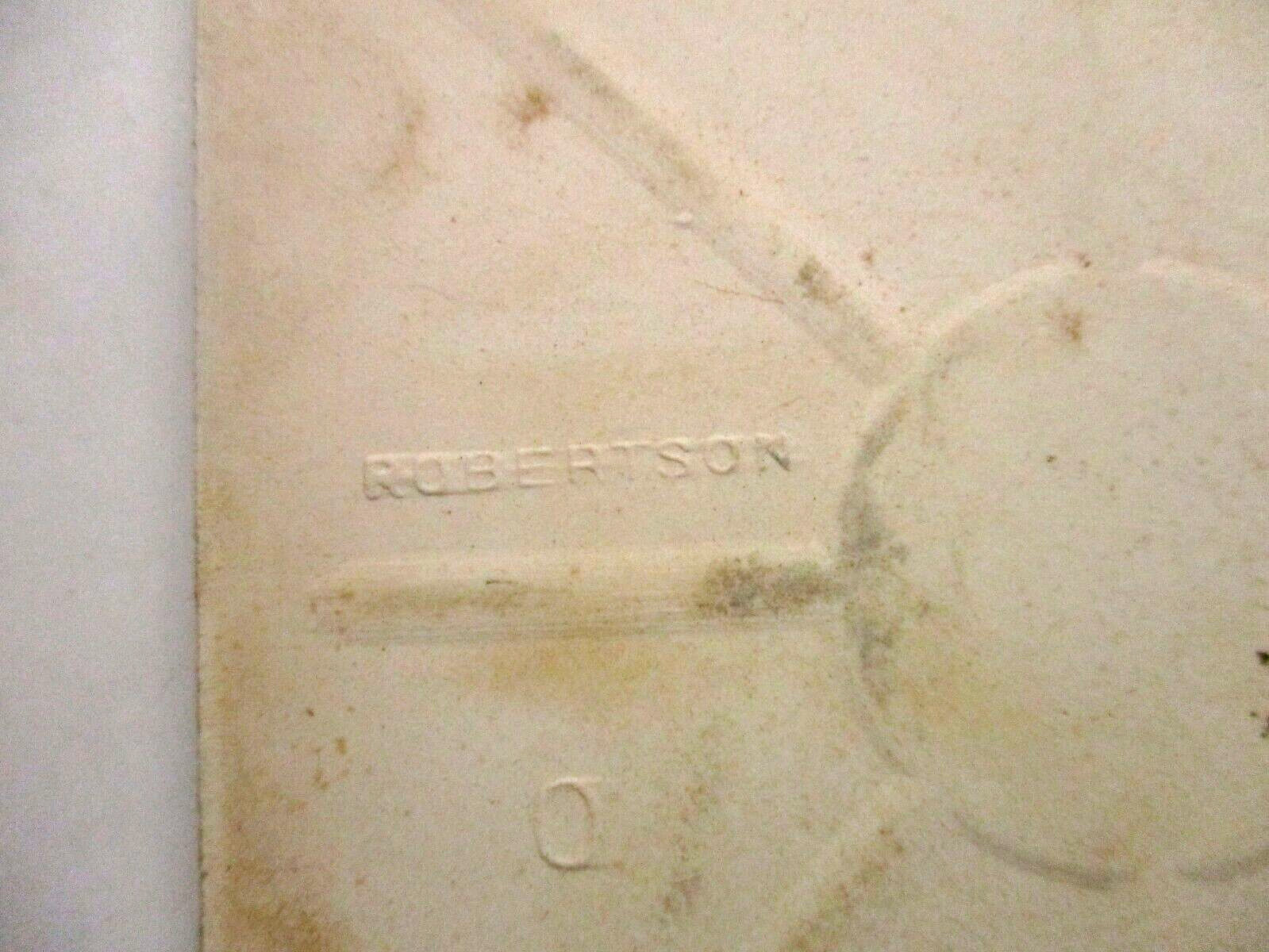 1 Wall Tile Robertson USA 4-5/16″ Gloss Speckled Brown on Beige Ceramic 1950 MCM